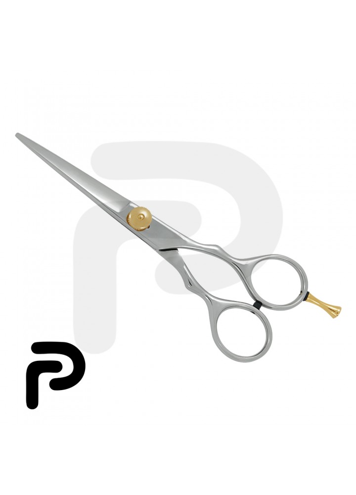 Barber pro Long Handle Scissors Adjustable Screw & Rest Finger